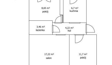 Mieszkanie 3-pokojowe Rotmanka, ul. Leśna