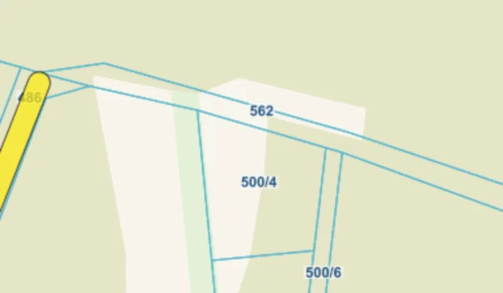 Działka budowlana Hrebenne Jalinka