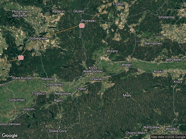 Działka rekreacyjna Krzyż Wielkopolski. Zdjęcie 1