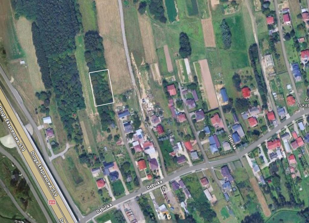 Działka budowlana Rzeszów, ul. Dębicka. Zdjęcie 2