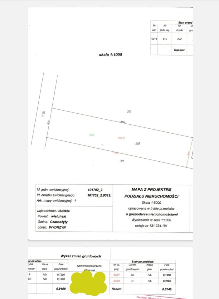 Działka rolno-budowlana Wydrzyn. Zdjęcie 2