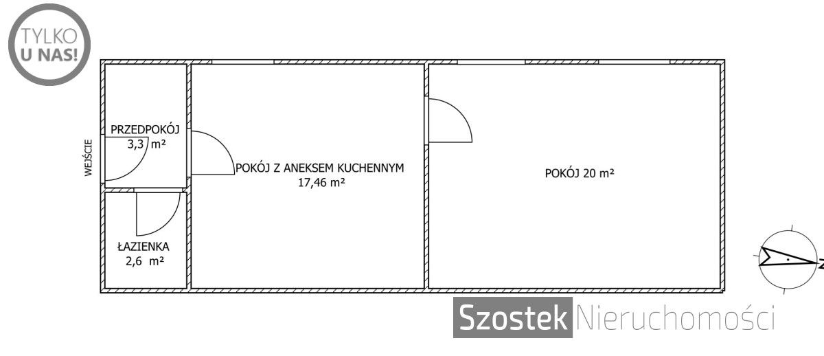 Mieszkanie 2-pokojowe Kłobuck. Zdjęcie 18