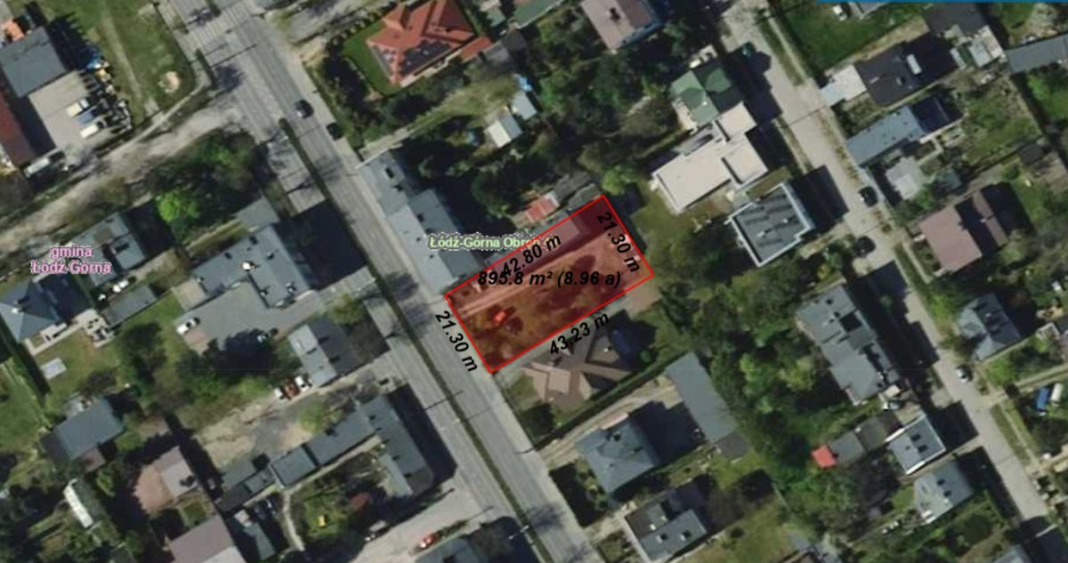 Działka budowlana Łódź Ruda Pabianicka, ul. Rudzka. Zdjęcie 3