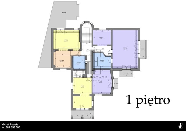 dom wolnostojący, 9 pokoi Podkowa Leśna. Zdjęcie 19