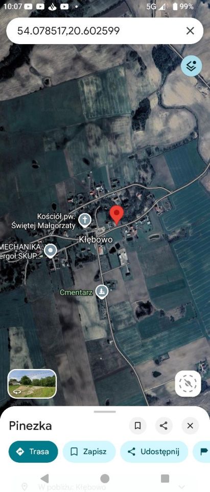 Działka budowlana Kłębowo. Zdjęcie 3