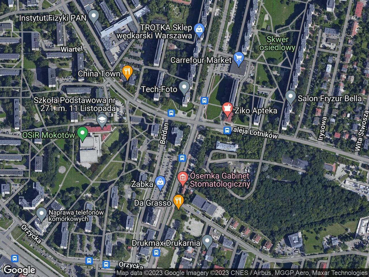 Mieszkanie 3-pokojowe Warszawa Mokotów, ul. Bełdan