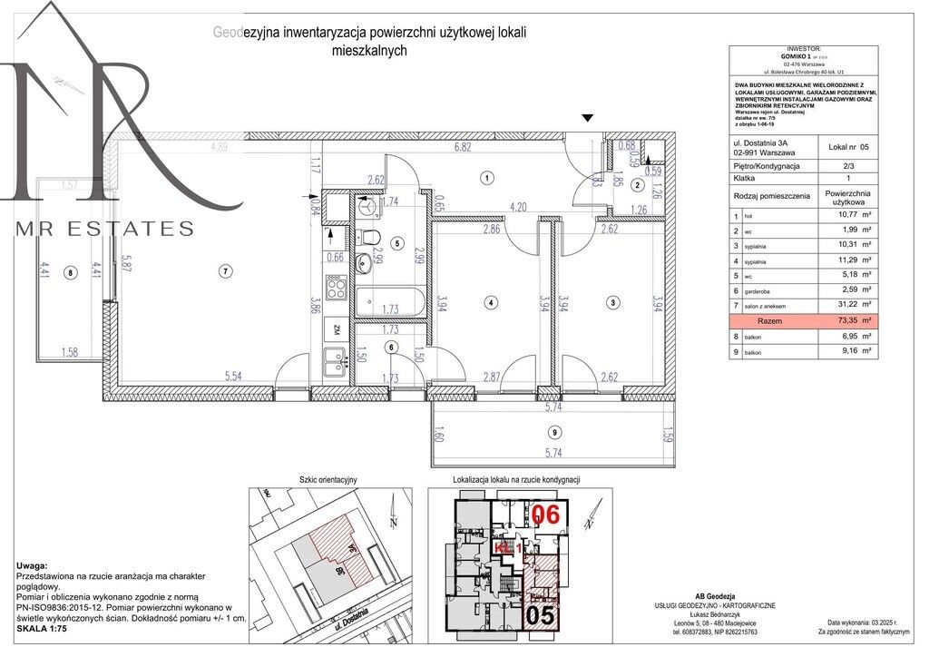 Mieszkanie 3-pokojowe Warszawa Wilanów, ul. Dostatnia. Zdjęcie 6
