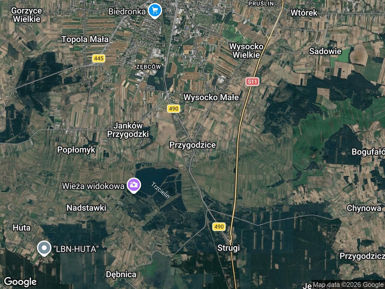 Działka budowlana Przygodzice, ul. Wrocławska. Zdjęcie 1