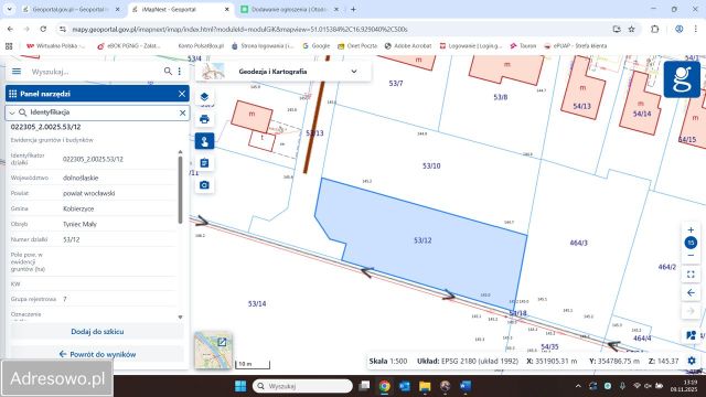 Działka budowlana Tyniec Mały. Zdjęcie 1
