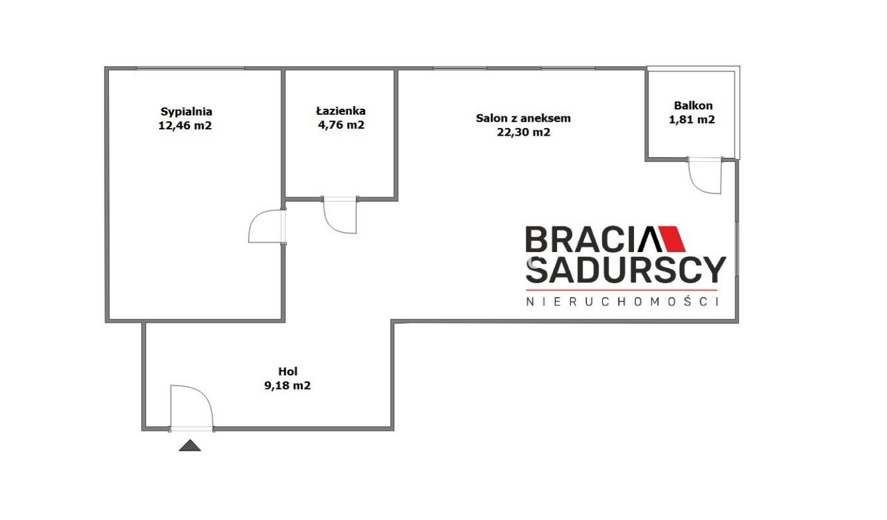 Mieszkanie 2-pokojowe Kraków, ul. Półłanki. Zdjęcie 21
