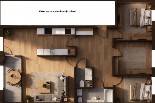 Mieszkanie 3-pokojowe Warszawa Praga-Południe, ul. Libijska. Zdjęcie 5