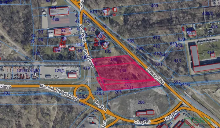 Działka inna Gliwice, ul. Pszczyńska