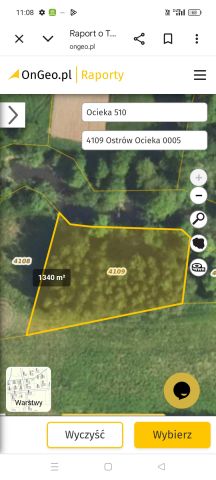 Działka rolna Ocieka Sadykierz. Zdjęcie 1