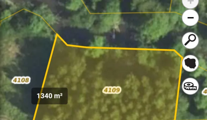 Działka rolna Ocieka Sadykierz