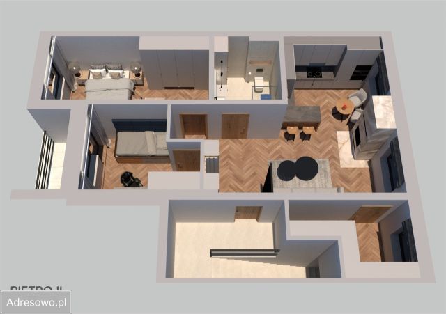 Mieszkanie 3-pokojowe Kielce Pod Telegrafem, ul. Ojca Kolumbina Tomaszewskiego. Zdjęcie 23