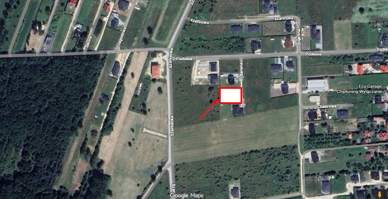 Działka budowlana Busko-Zdrój Pod Lasem, Barwna