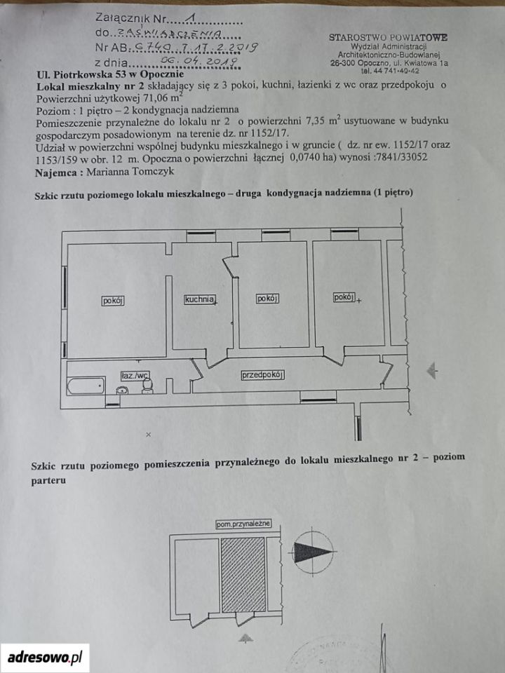 Mieszkanie 3-pokojowe Opoczno. Zdjęcie 21