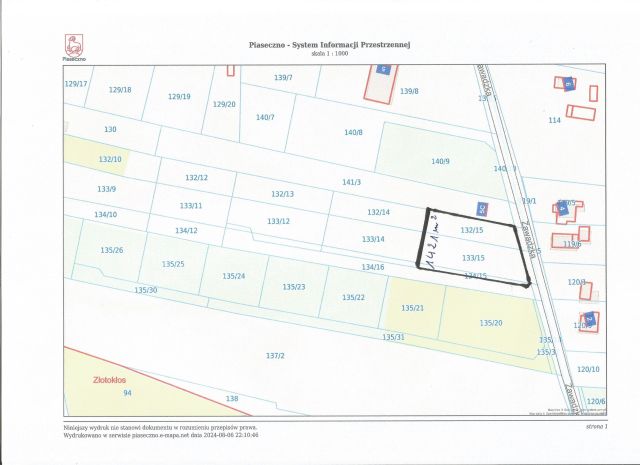 Działka budowlana Wólka Pracka Zawady, ul. Zawadzka. Zdjęcie 1