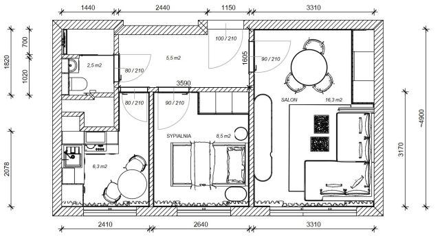 Mieszkanie 2-pokojowe Lublin Śródmieście, ul. Gliniana. Zdjęcie 17