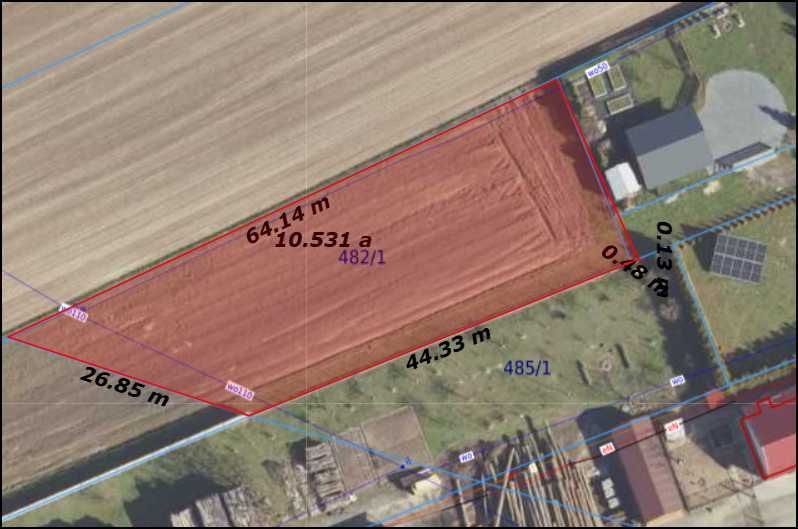 Działka budowlana Wiązownica