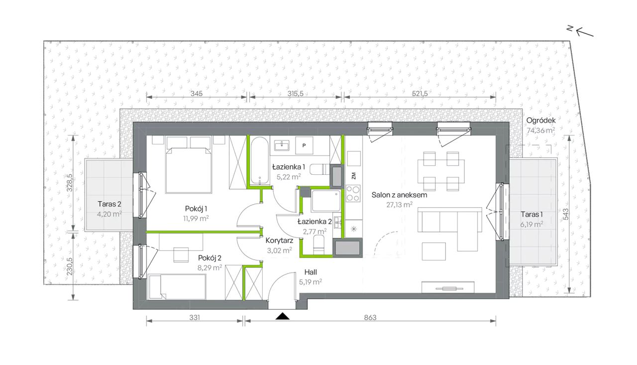Mieszkanie 3-pokojowe Warszawa Targówek, ul. Oliwska. Zdjęcie 16