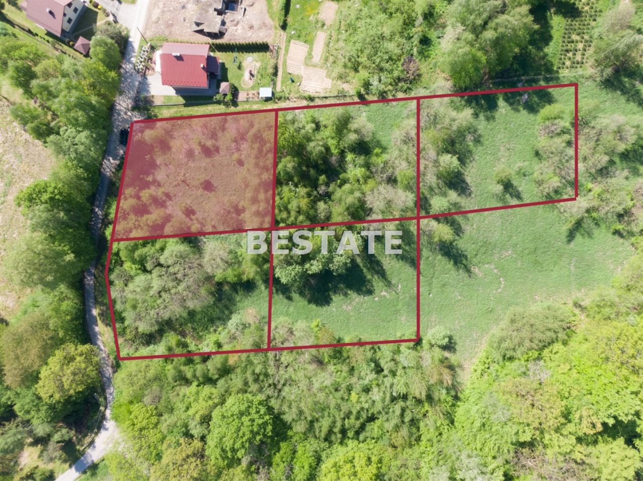 Działka budowlana Pleśna. Zdjęcie 3