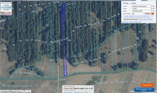 Działka rekreacyjna Twarogi. Zdjęcie 1