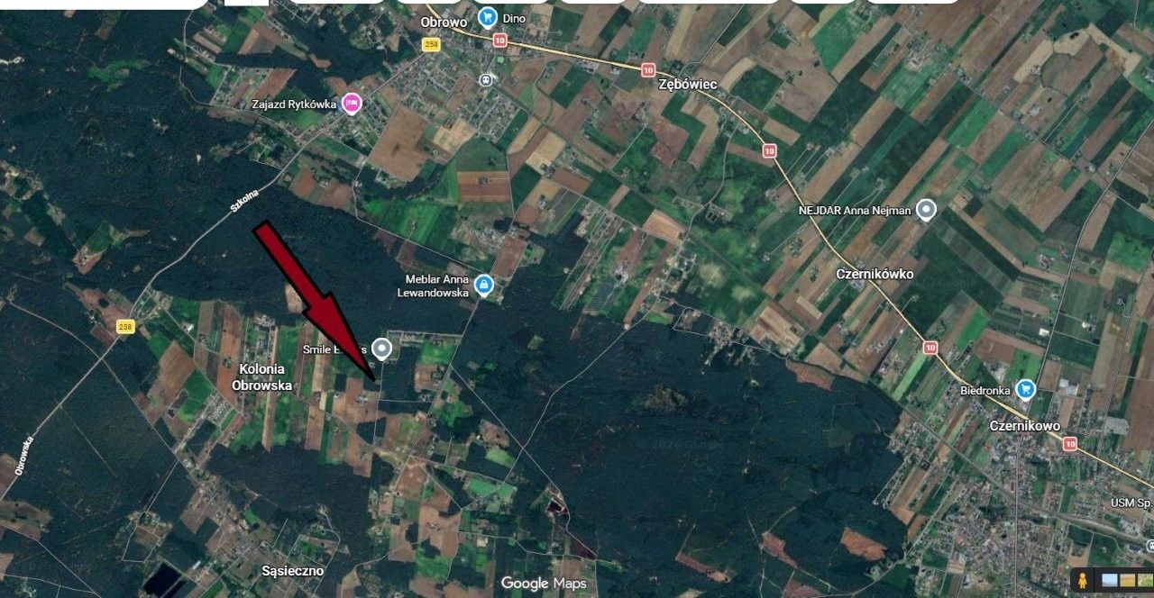 Działka budowlana Obrowo, ul. Sarnia. Zdjęcie 2