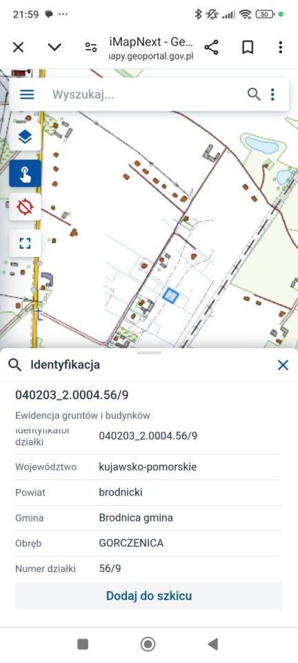 Działka budowlana Gorczenica. Zdjęcie 2