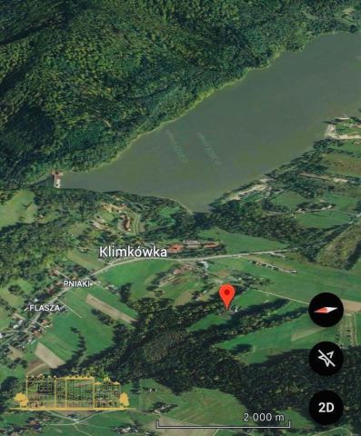 Działka budowlana Klimkówka. Zdjęcie 4