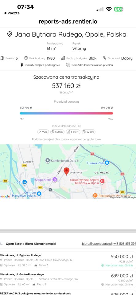 Mieszkanie 4-pokojowe Opole Armii Krajowej, ul. Jana Bytnara "Rudego". Zdjęcie 16