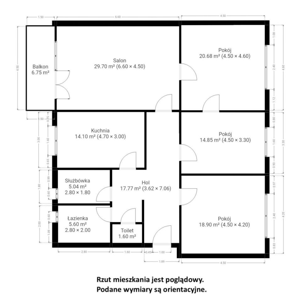 Mieszkanie 4-pokojowe Warszawa Ochota, al. Niepodległości. Zdjęcie 18