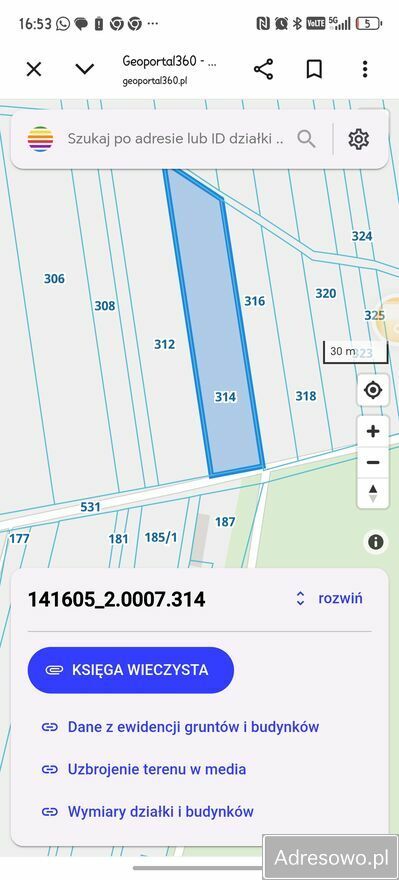 Działka budowlana Glina. Zdjęcie 8