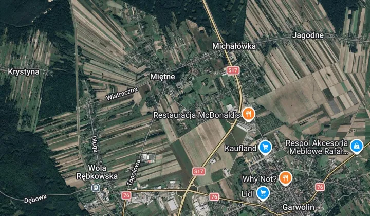 Działka rolno-budowlana Miętne, ul. Przemysłowa