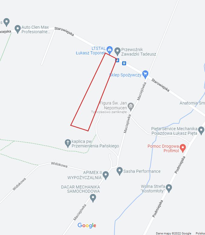 Działka rolno-budowlana Kostomłoty Pierwsze Stara Wieś, ul. Starowiejska. Zdjęcie 2