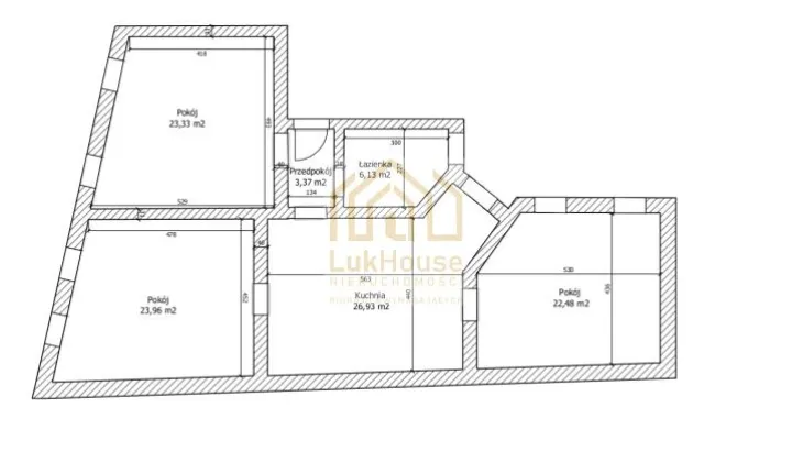 Mieszkanie 3-pokojowe Bytom, ul. marsz. Józefa Piłsudskiego
