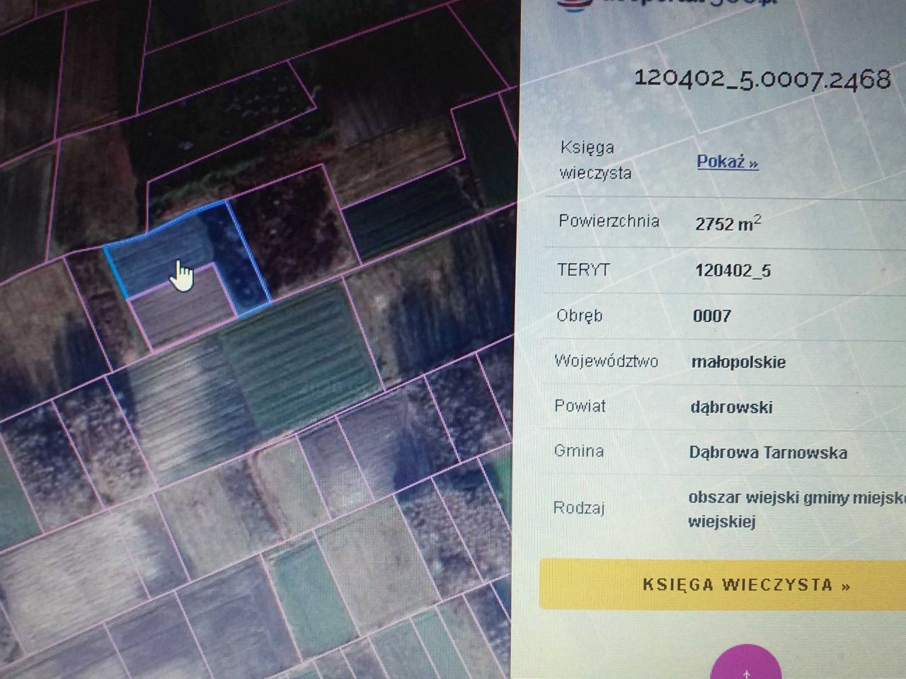 Działka rolna Nieczajna Dolna. Zdjęcie 3