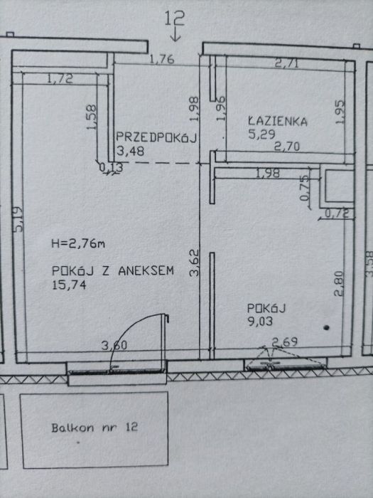Mieszkanie 2-pokojowe Gdańsk Chełm, ul. Antoniego Suchanka. Zdjęcie 12