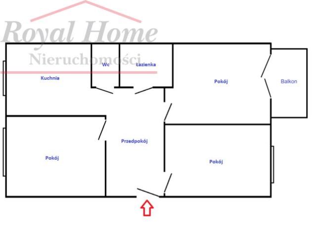 Mieszkanie 3-pokojowe Wrocław Psie Pole, ul. Jugosłowiańska. Zdjęcie 14