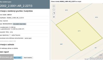 Działka budowlana Broniszewice