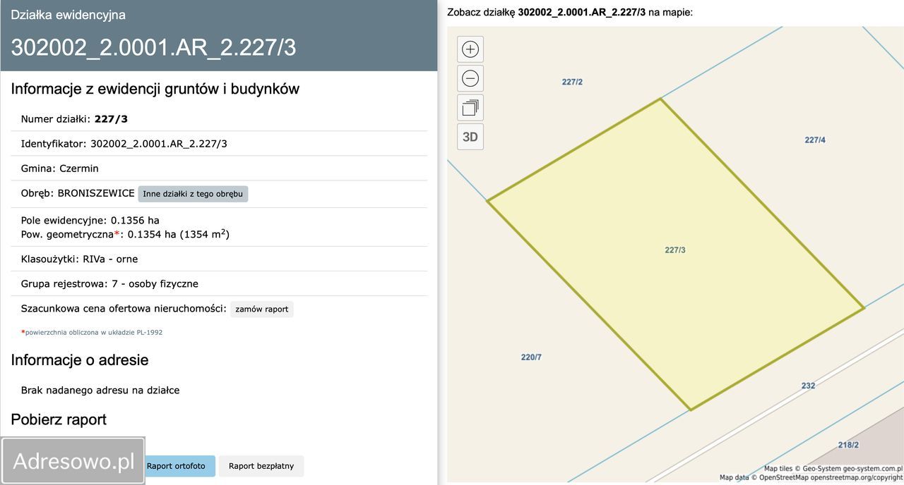 Działka budowlana Broniszewice. Zdjęcie 2