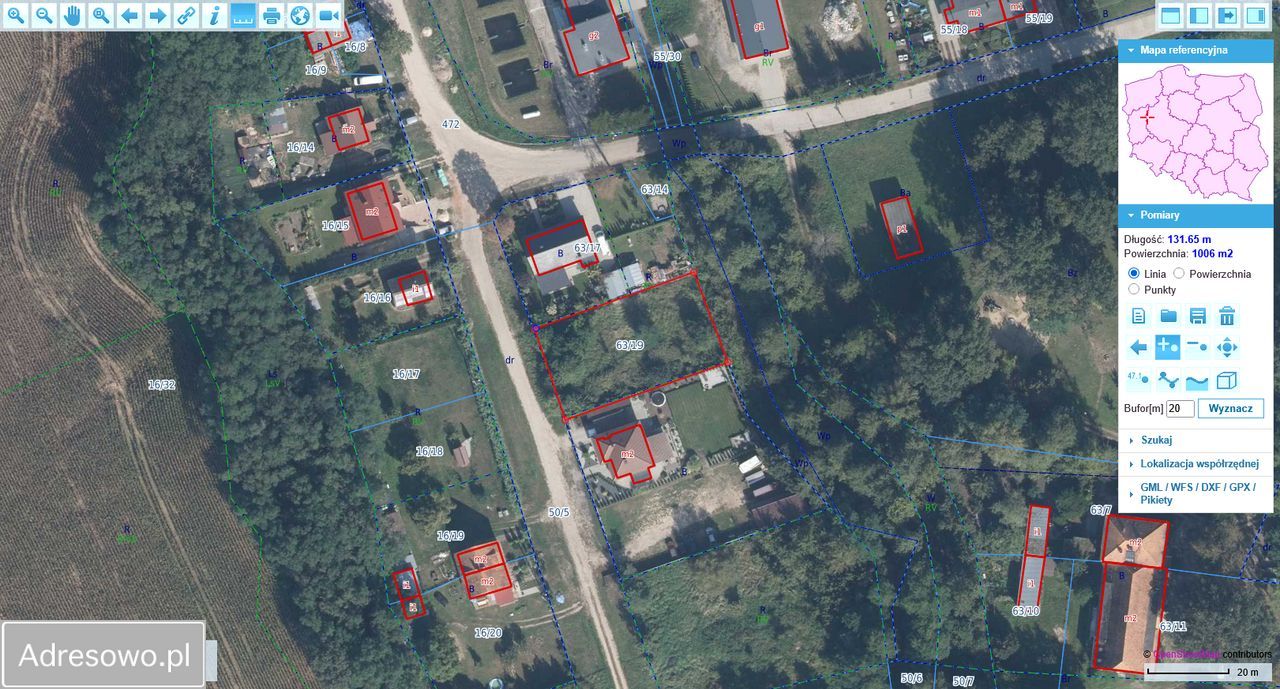 Działka budowlana Muchocin. Zdjęcie 8