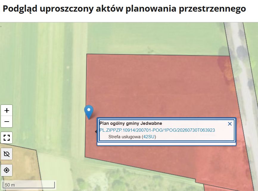 Działka budowlana Jedwabne, ul. Przytulska. Zdjęcie 5