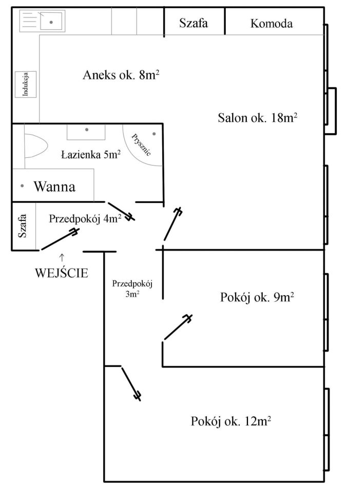 Mieszkanie 3-pokojowe Kołobrzeg. Zdjęcie 8