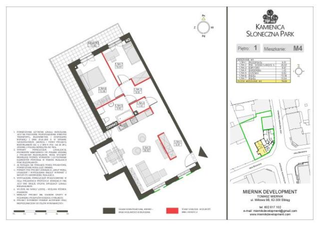 Mieszkanie 3-pokojowe Elbląg, ul. Słoneczna. Zdjęcie 16