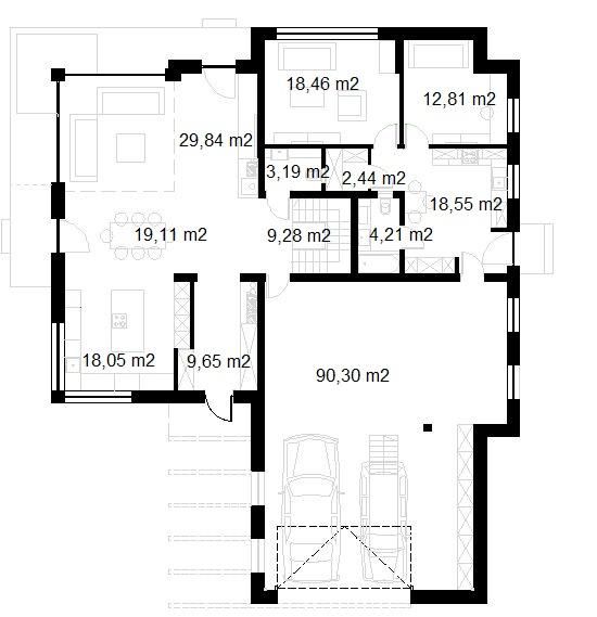 dom wolnostojący, 8 pokoi Rysie. Zdjęcie 24