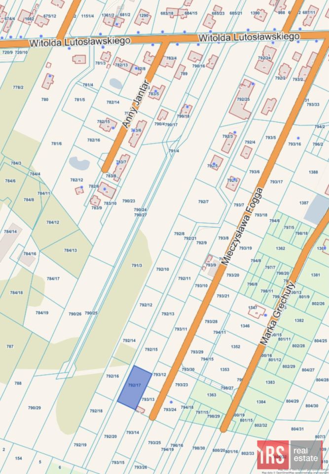 Działka budowlana Klaudyn, ul. Mieczysława Fogga. Zdjęcie 5