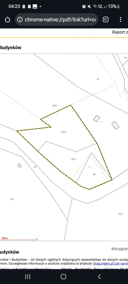 Działka budowlana Bóbrka. Zdjęcie 2