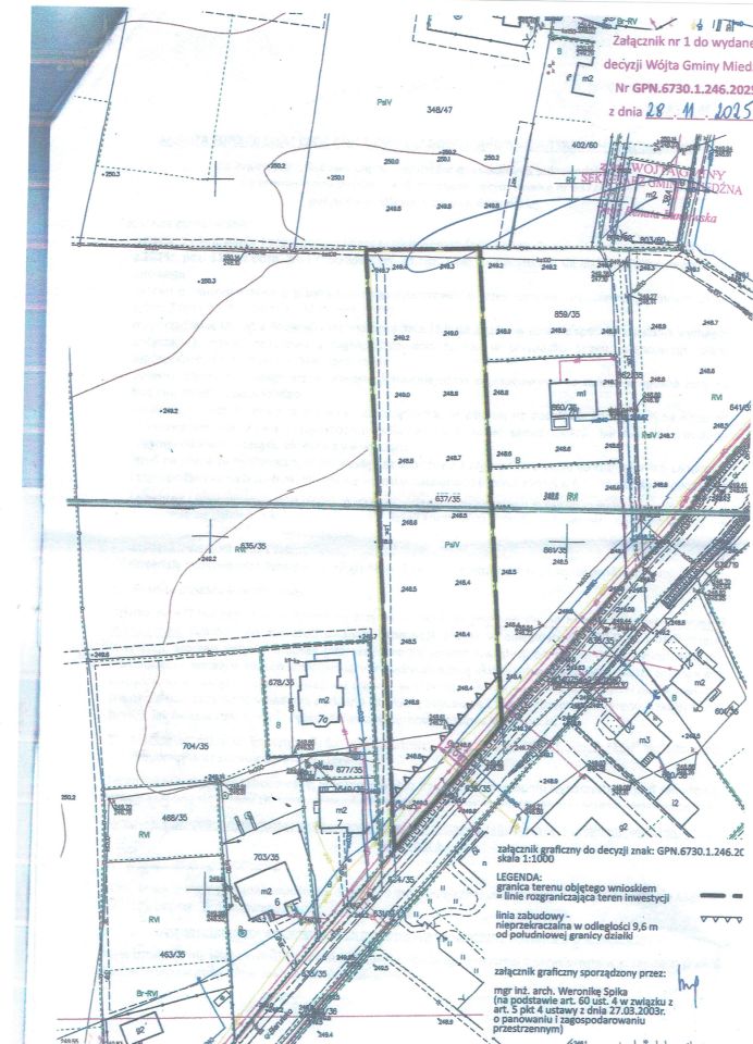 Działka budowlana Miedźna Janygowiec, bierunska. Zdjęcie 1