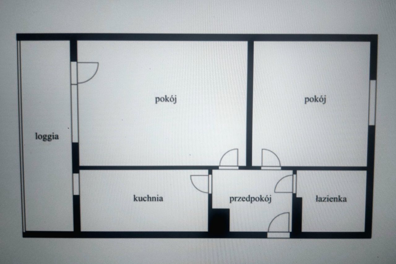 Mieszkanie 2-pokojowe Kraków Śródmieście, ul. Komandosów. Zdjęcie 6